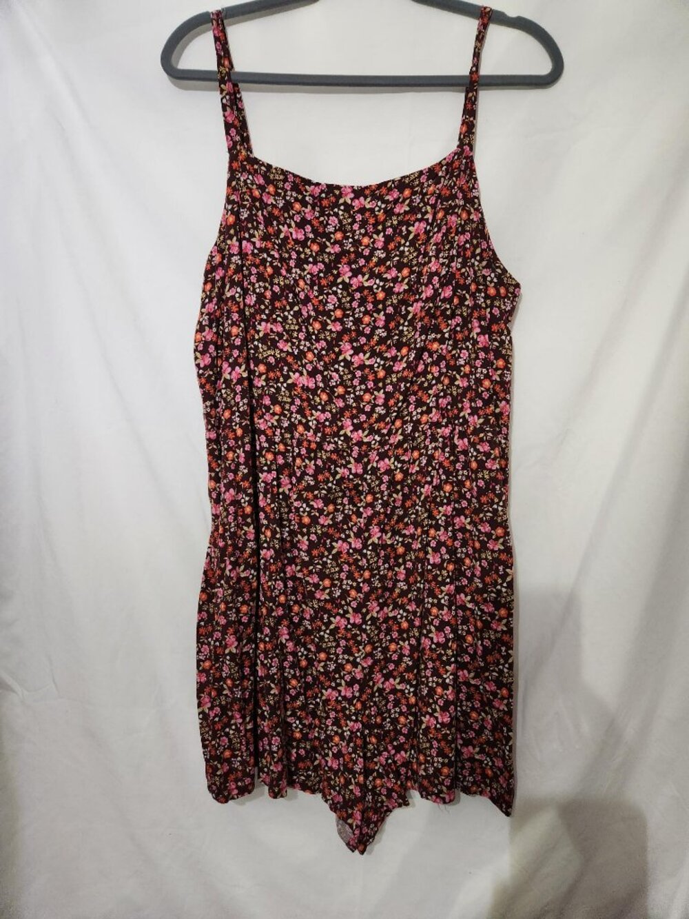 Old Navy Floral Romper XL Smocked Ditsy Floral Boho Cottagecore